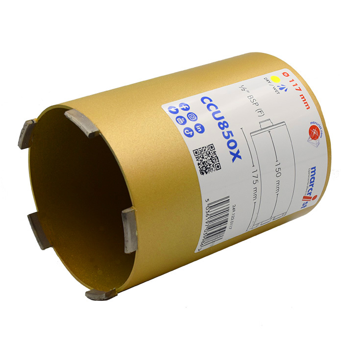 Dry Diamond Core Bits