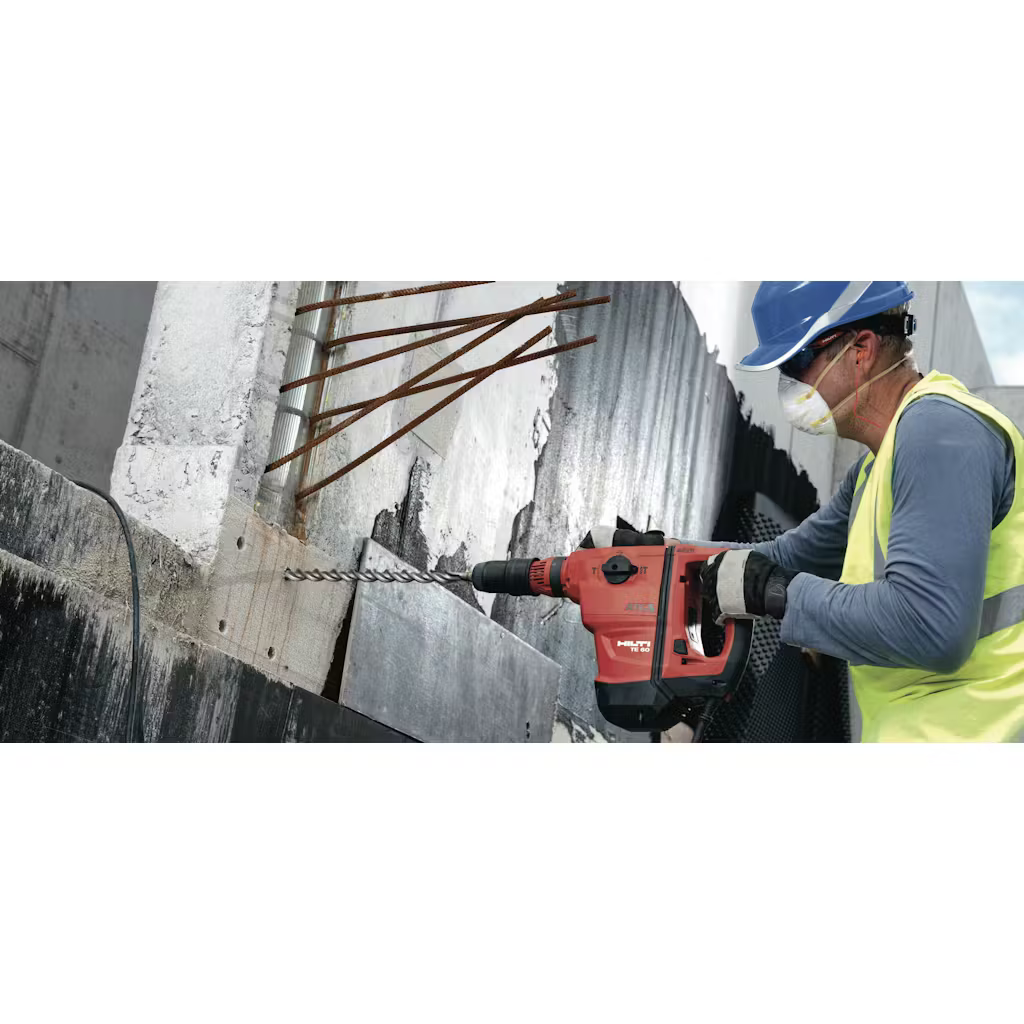 Hilti Te60 In Use